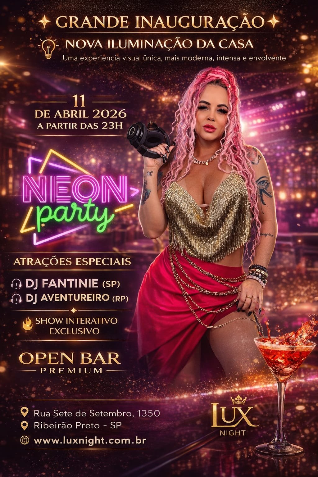 11 abril evento do mes