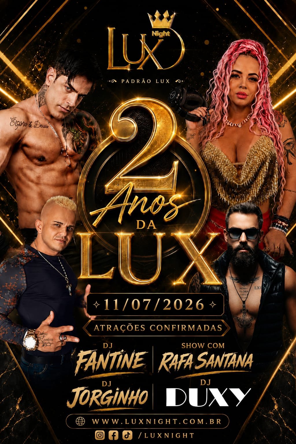ANIVERSARIO LUX 2 ANOS