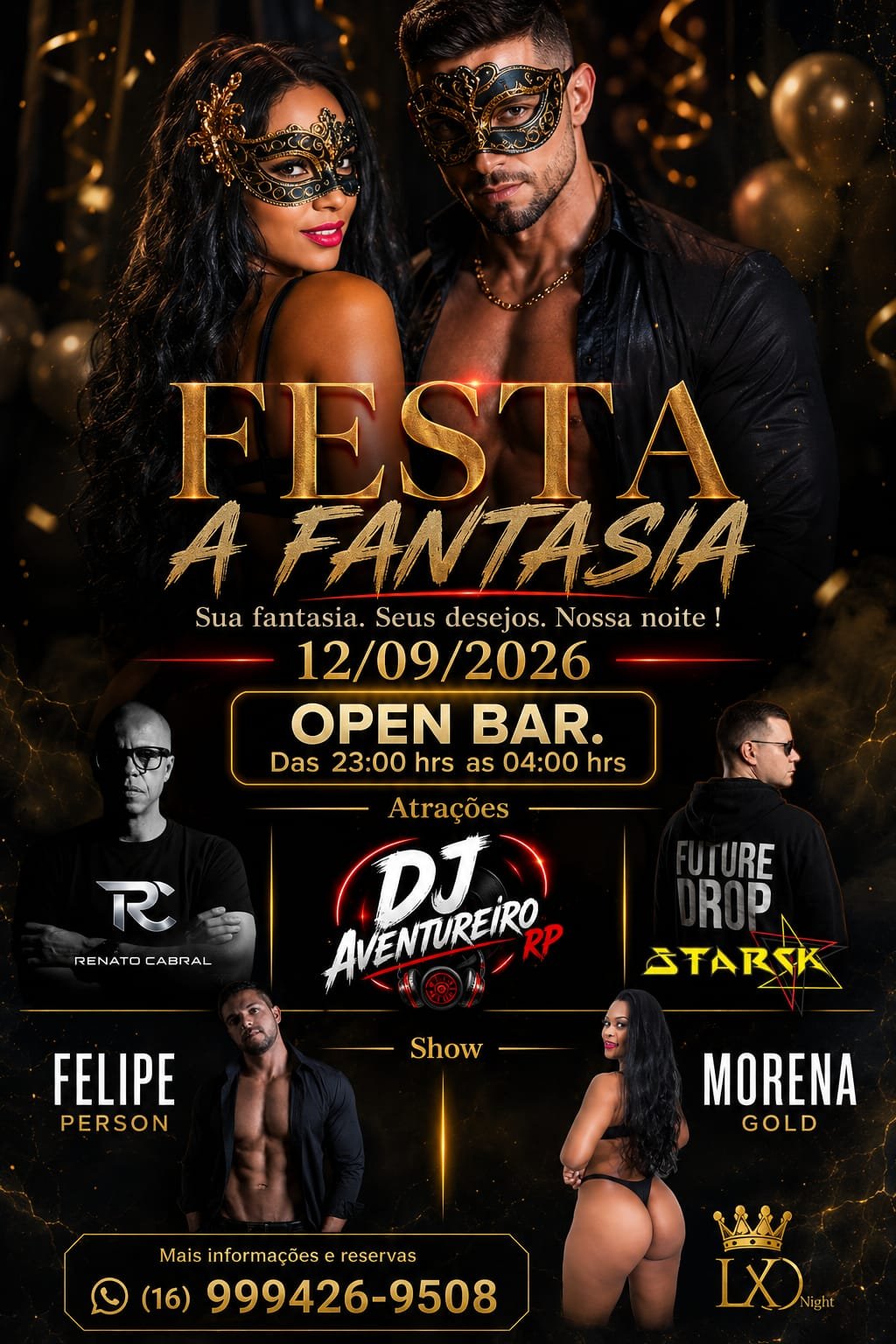 12 FESTA DO MÊS