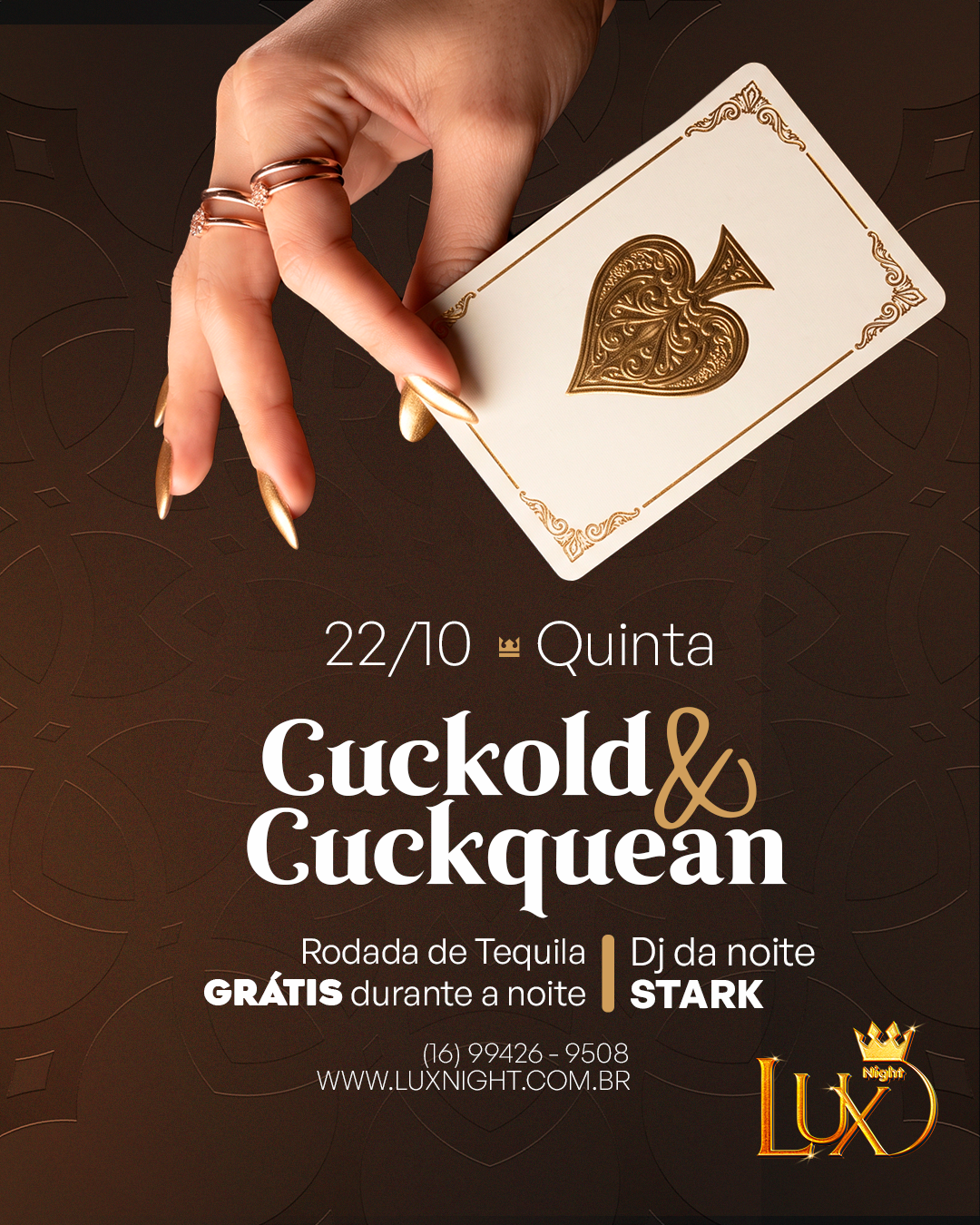 Evento de quinta-feira na Lux Night
